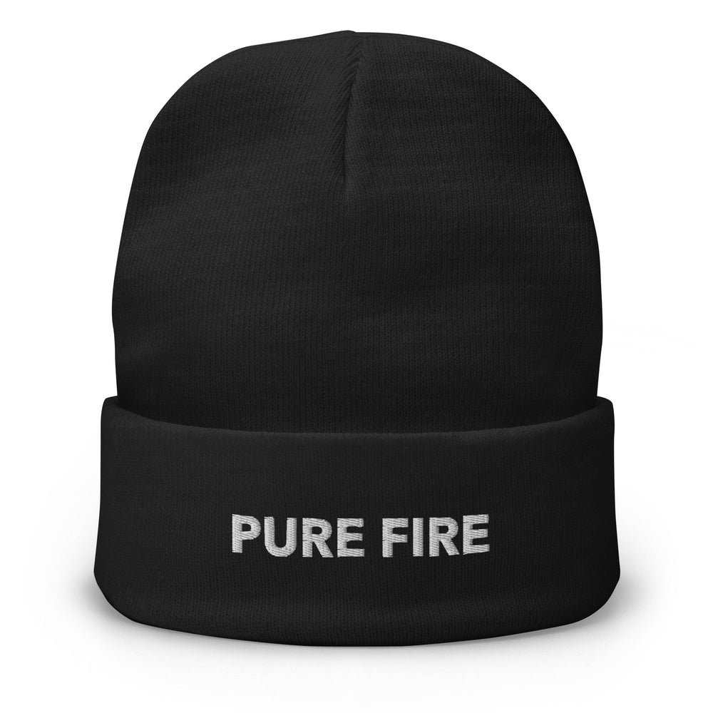 Pure Fire Embroidered Beanie