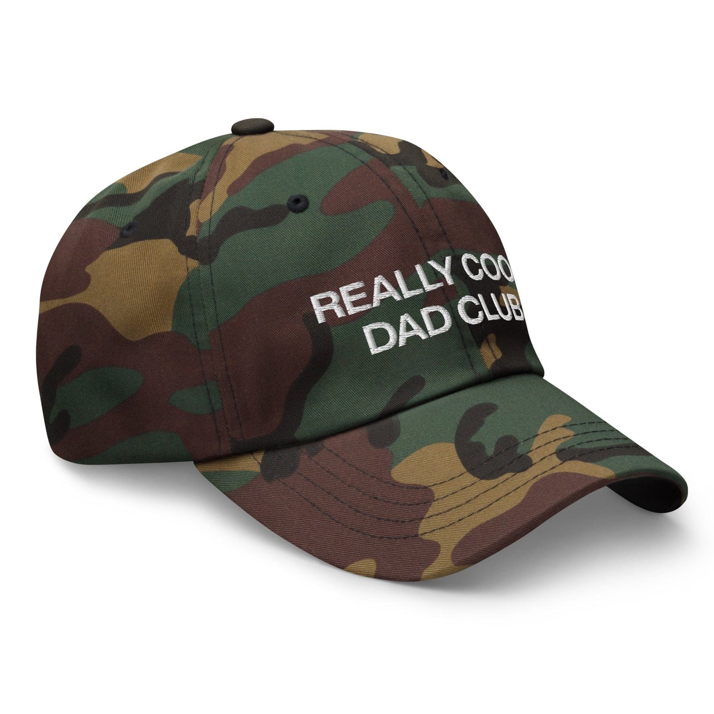 Really Cool Dad Club - Camo Hat