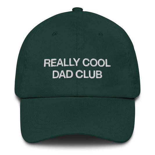 Really Cool Dad Club - Green Hat