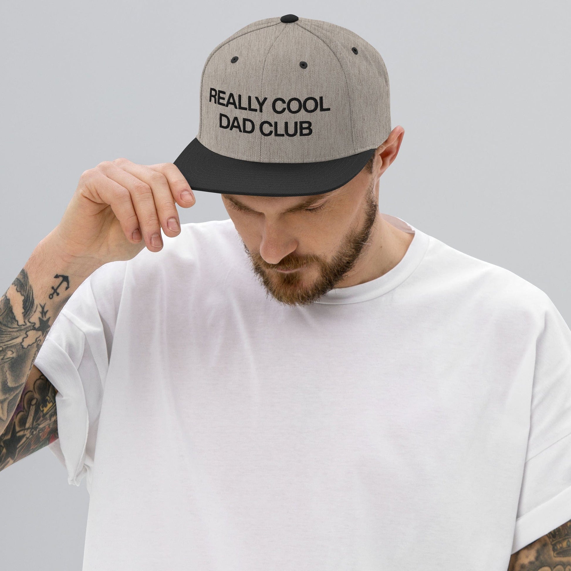 Really Cool Dad Club -- Snapback Hat