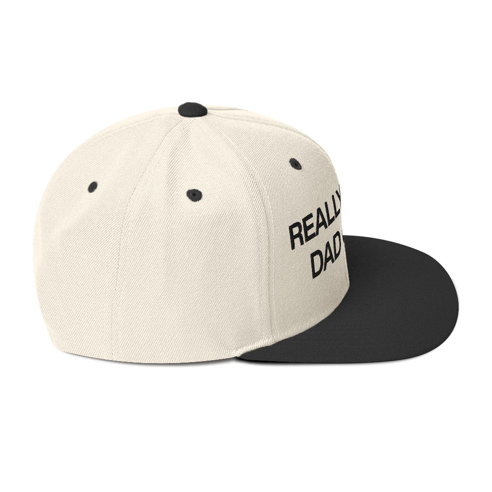 Really Cool Dad Club -- Snapback Hat