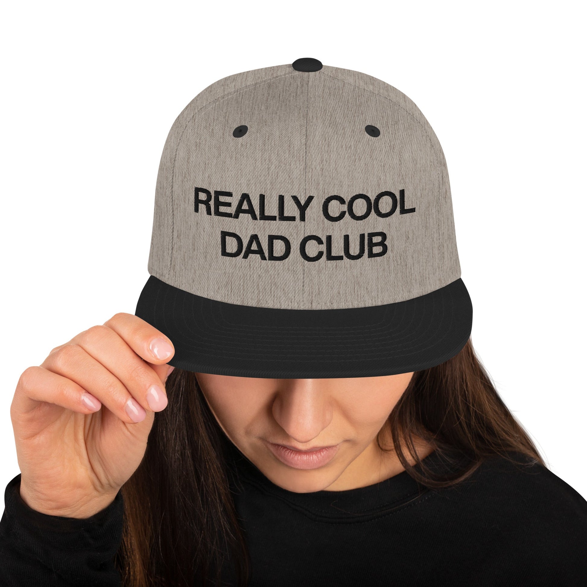 Really Cool Dad Club -- Snapback Hat