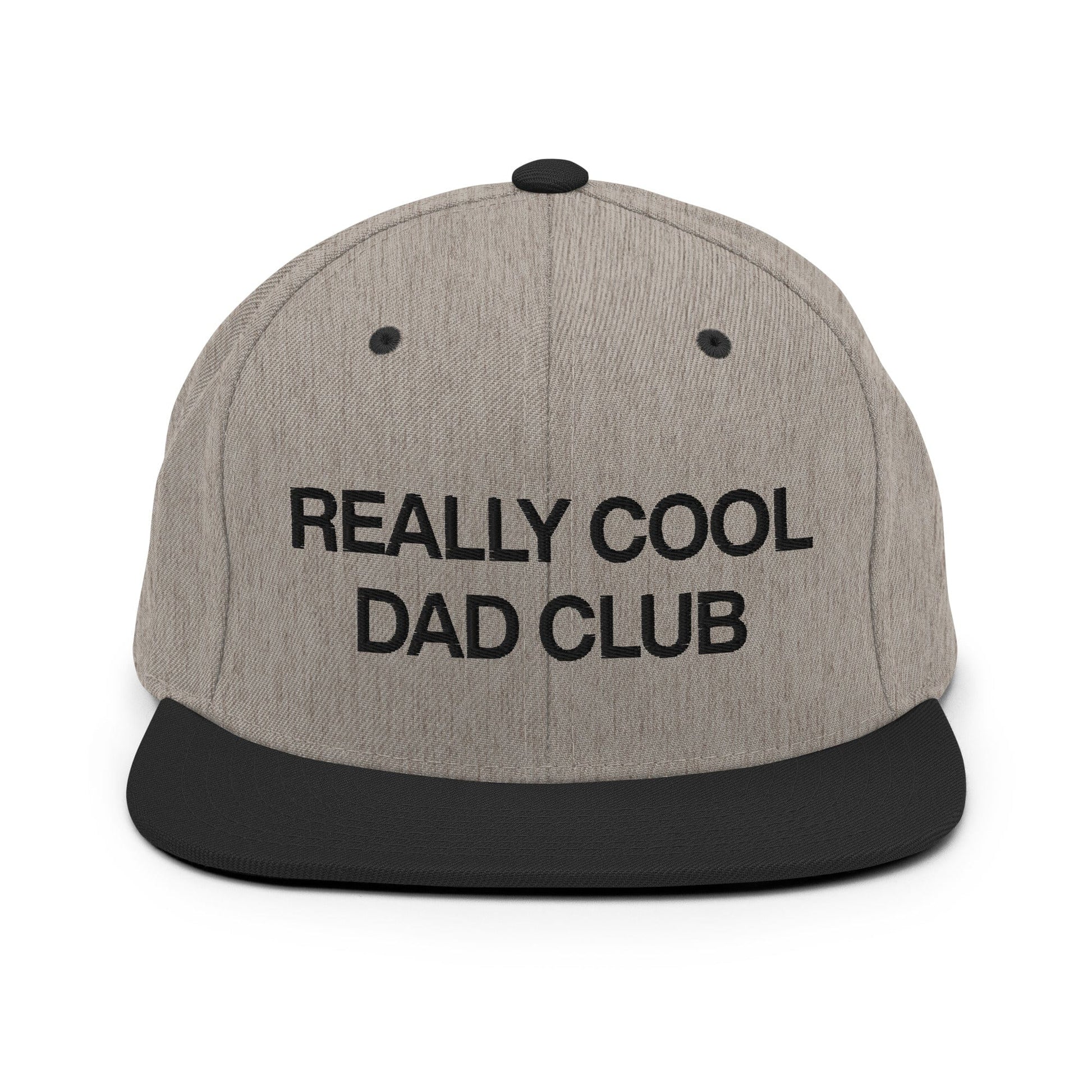 Really Cool Dad Club -- Snapback Hat