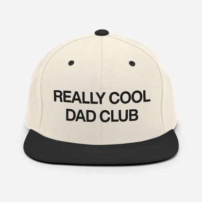 Really Cool Dad Club -- Snapback Hat