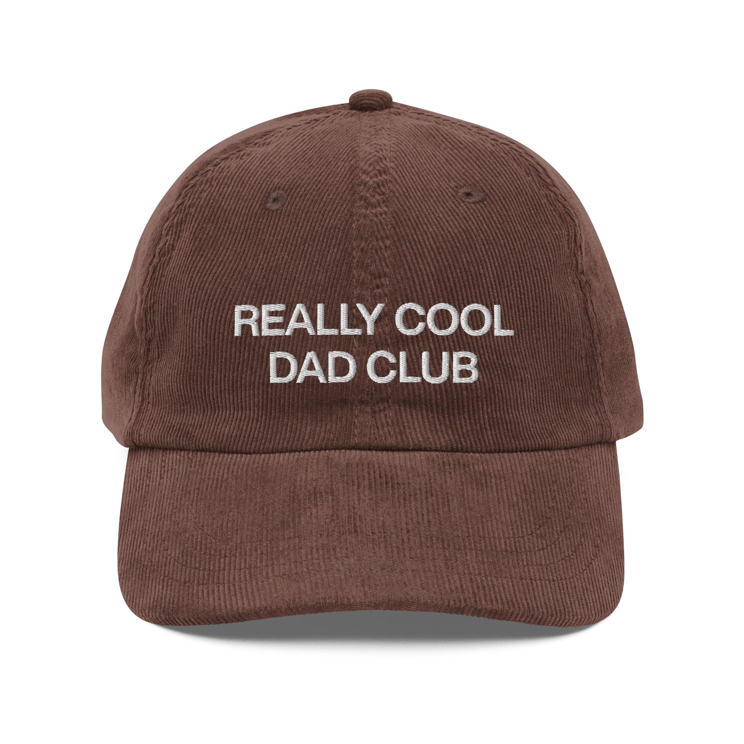 Really Cool Dad Club - Vintage Corduroy Hat