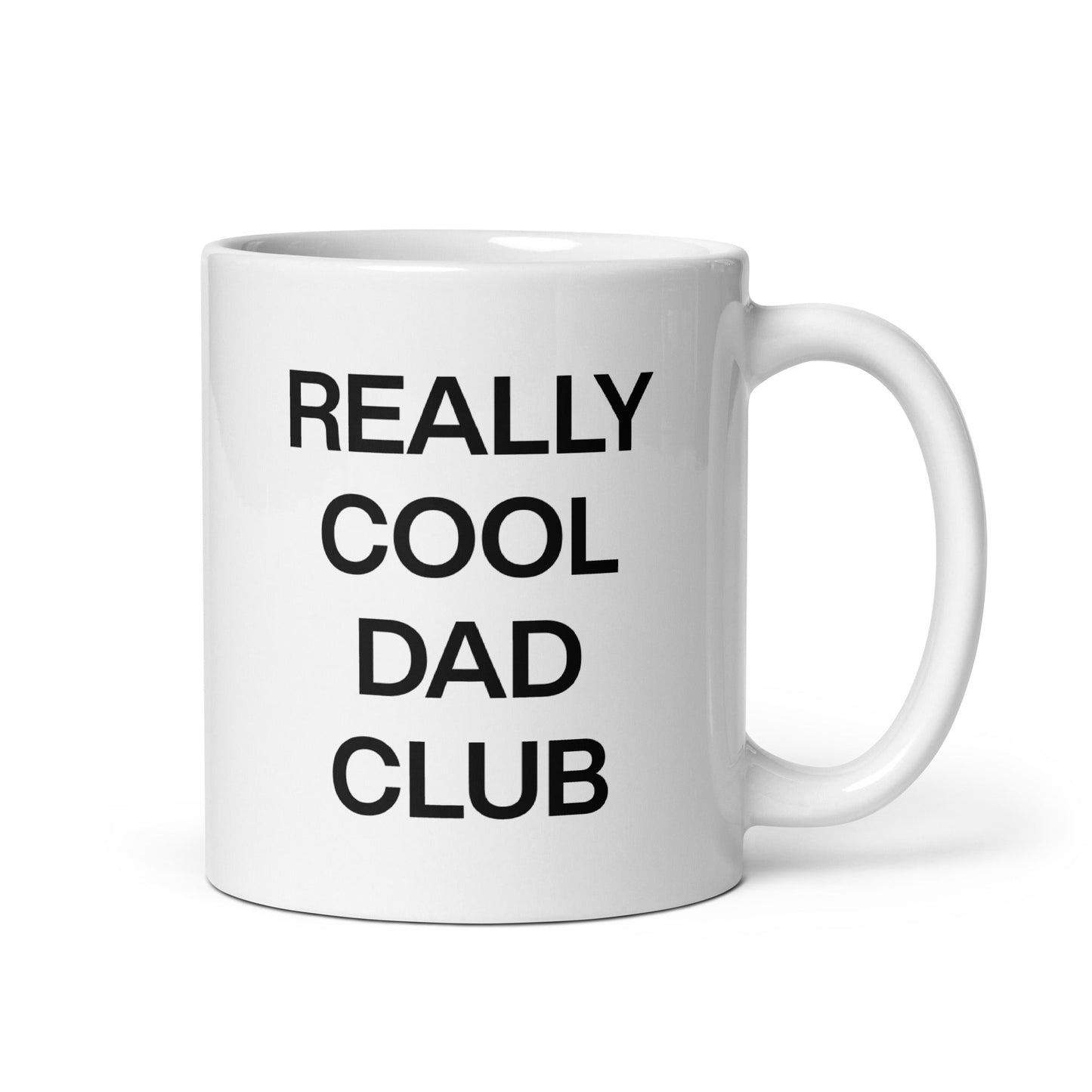 Really Cool Dad Club - White Glossy Mug