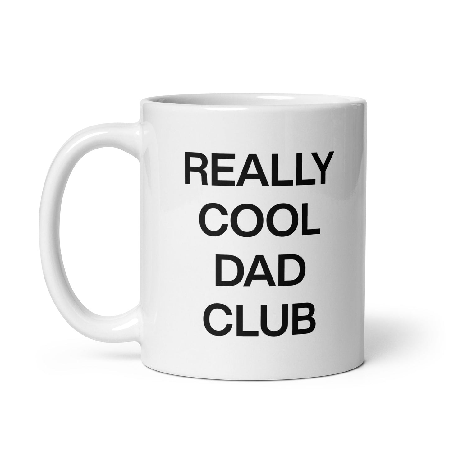 Really Cool Dad Club - White Glossy Mug