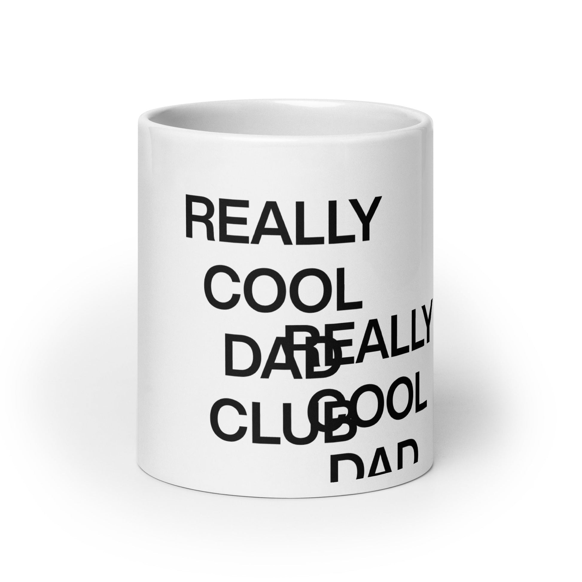 Really Cool Dad Club - White Glossy Mug