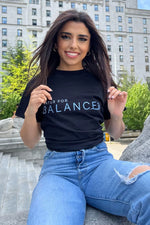Gal Akbari: Water for Balance Black Shirt