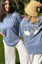 GOTG: The Hamptons Gals Colony Blue Shirt
