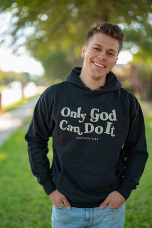 
                  
                    Joe Navarro: Only God Can Do It Black hoodie
                  
                