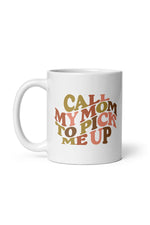 Kaci & Casey: Call Mom White Mug