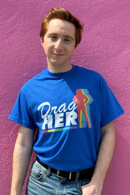 Pride 2023: Larry Saperstein Drag Her Tee