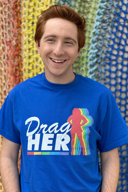 Pride 2023: Larry Saperstein Drag Her Tee