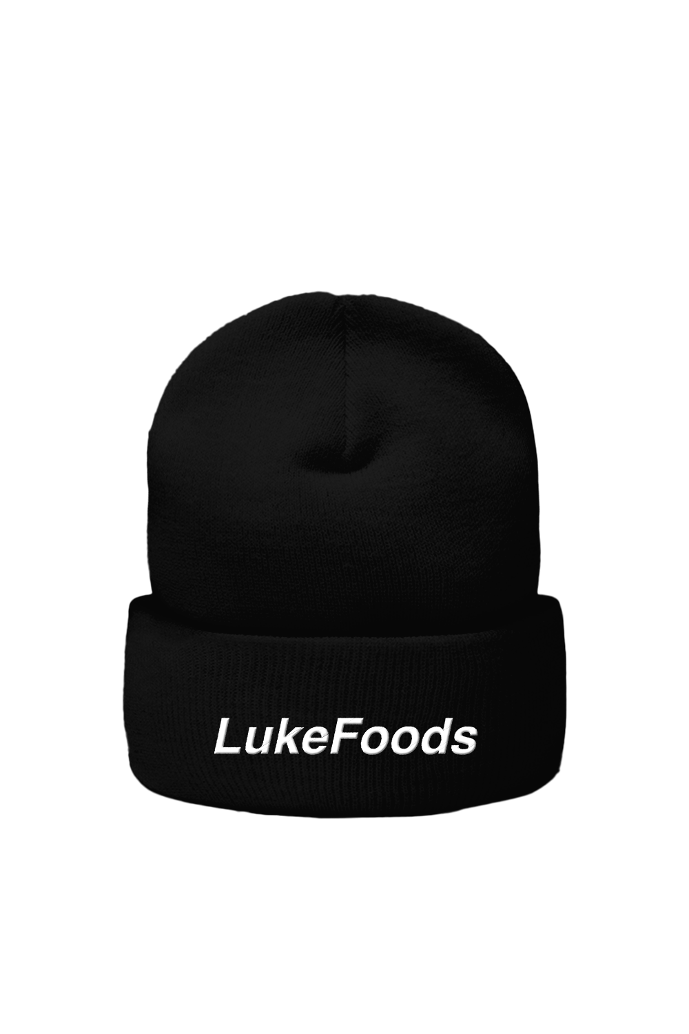 LukeFoods: Staple Black Beanie