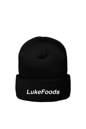 
                  
                    LukeFoods: Staple Black Beanie
                  
                