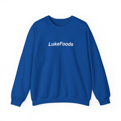 LukeFoods: Staple Blue Crewneck