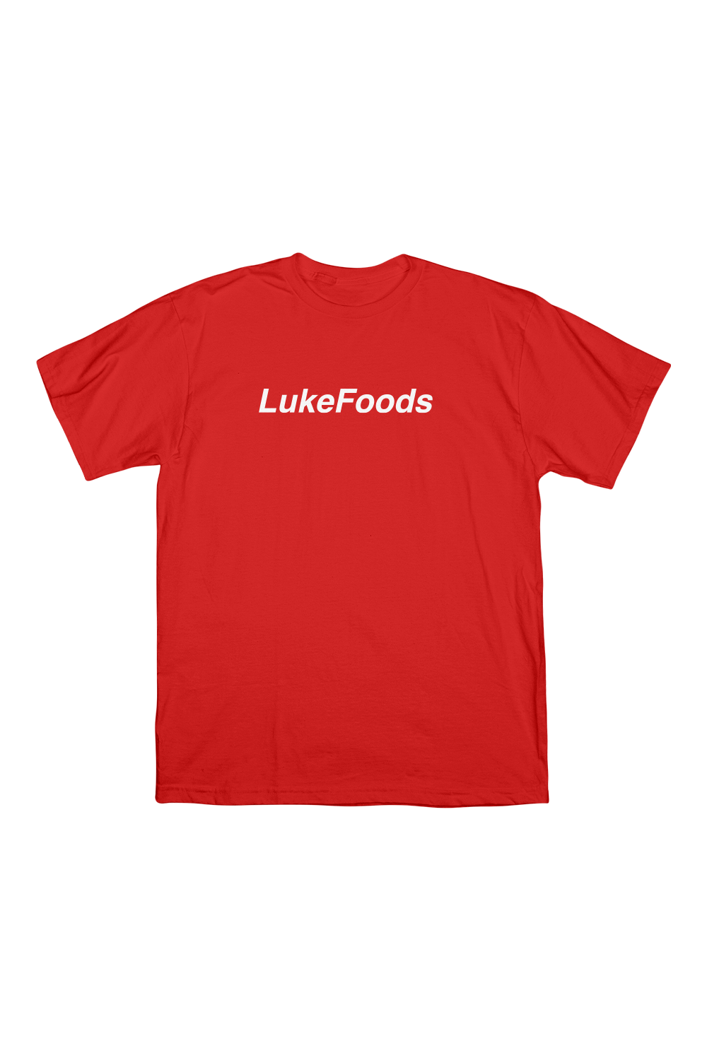 LukeFoods: Staple Red Shirt