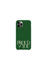 Mean Girl Pod: Proud of You Green iPhone Case