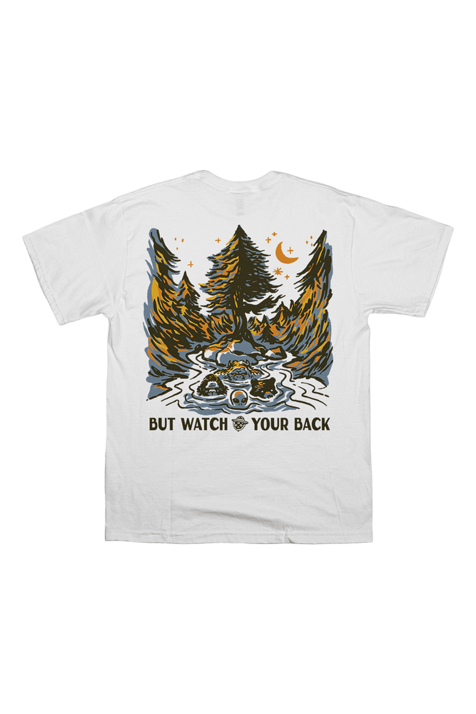 Watch Your Back Stone Tee