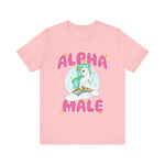 Alana Lintao: Alpha Male Unisex Short Sleeve Pink Tee
