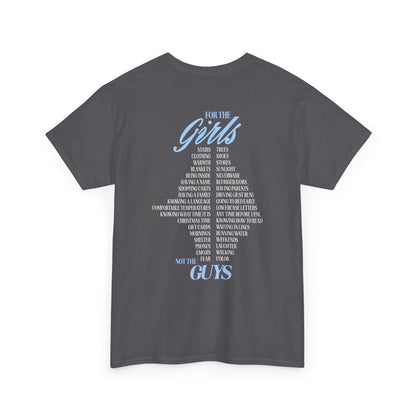 Becca Moore: For the Girls not the Guys World Tour Charcoal Shirt