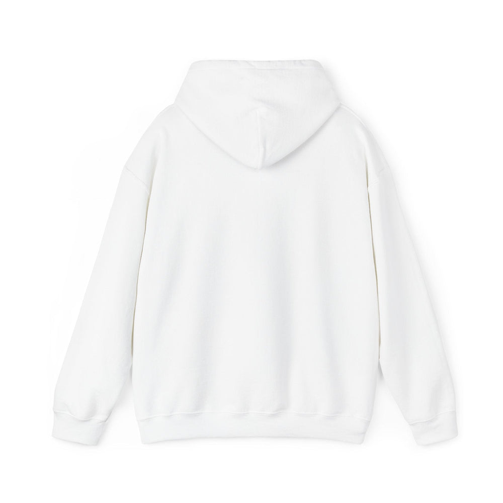 Elyse Myers: Go Find Less Unisex White Hoodie