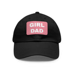 Girl Dad Hat with Leather Patch