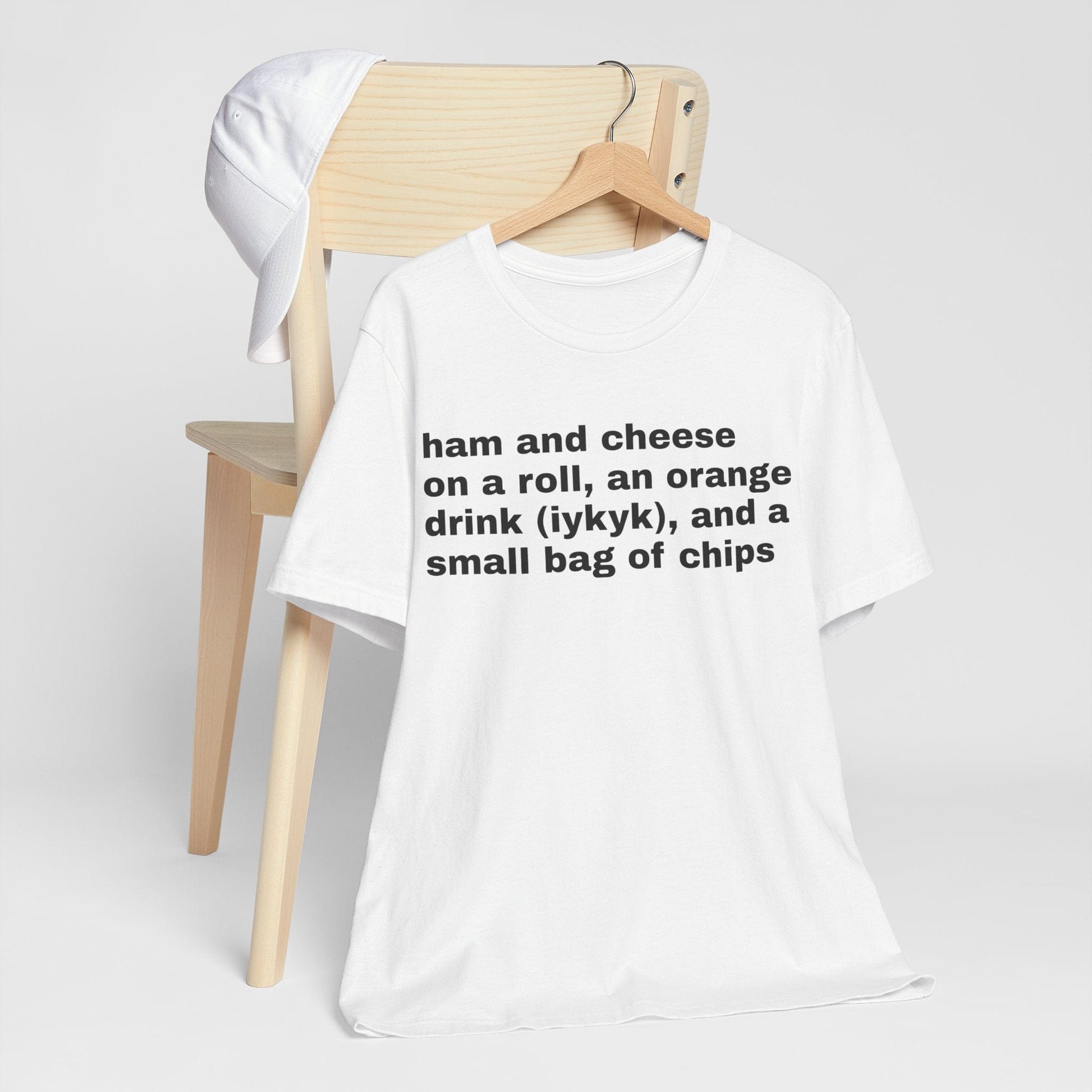 Ham and cheese on a roll shirt