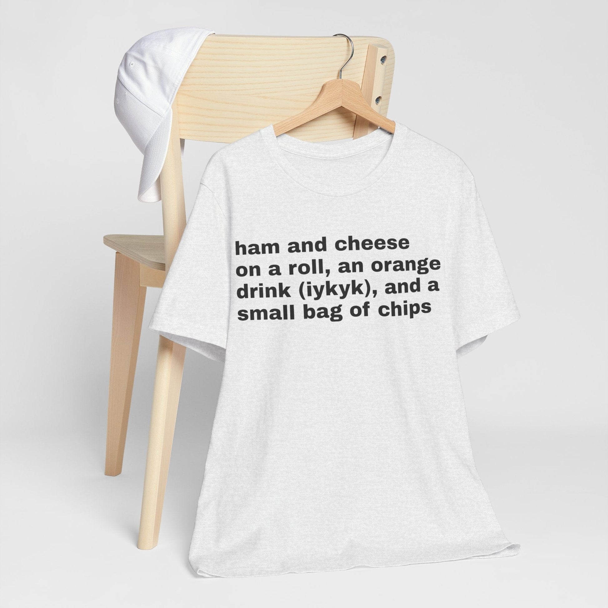 Ham and cheese on a roll shirt