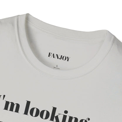 I'm looking for a man in finance tee