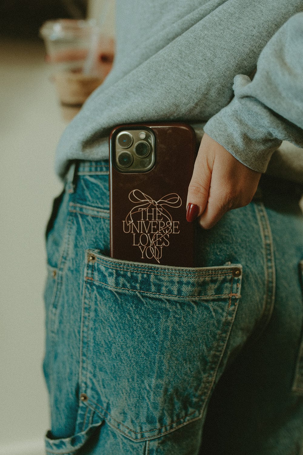 Lauren Raymond: The Universe Loves You Phone Case