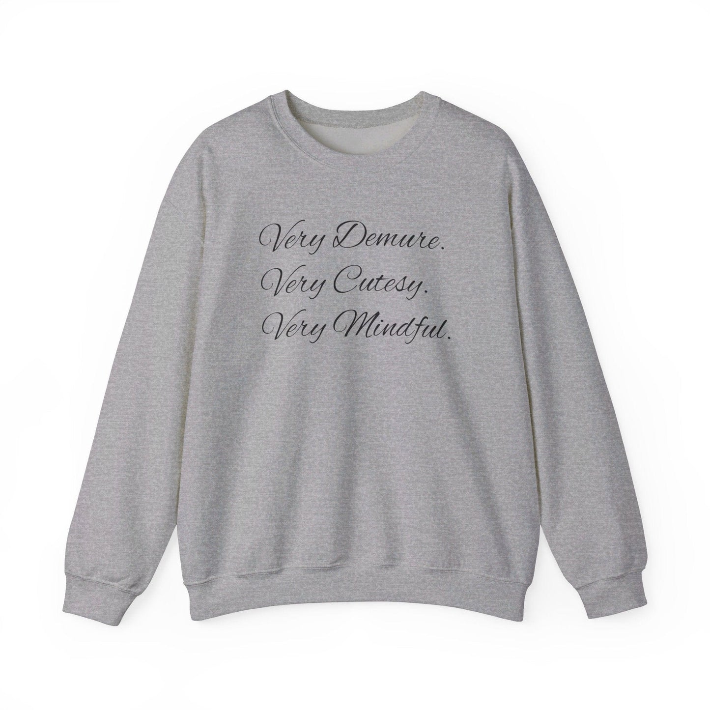 Very Demure Crewneck Sweater