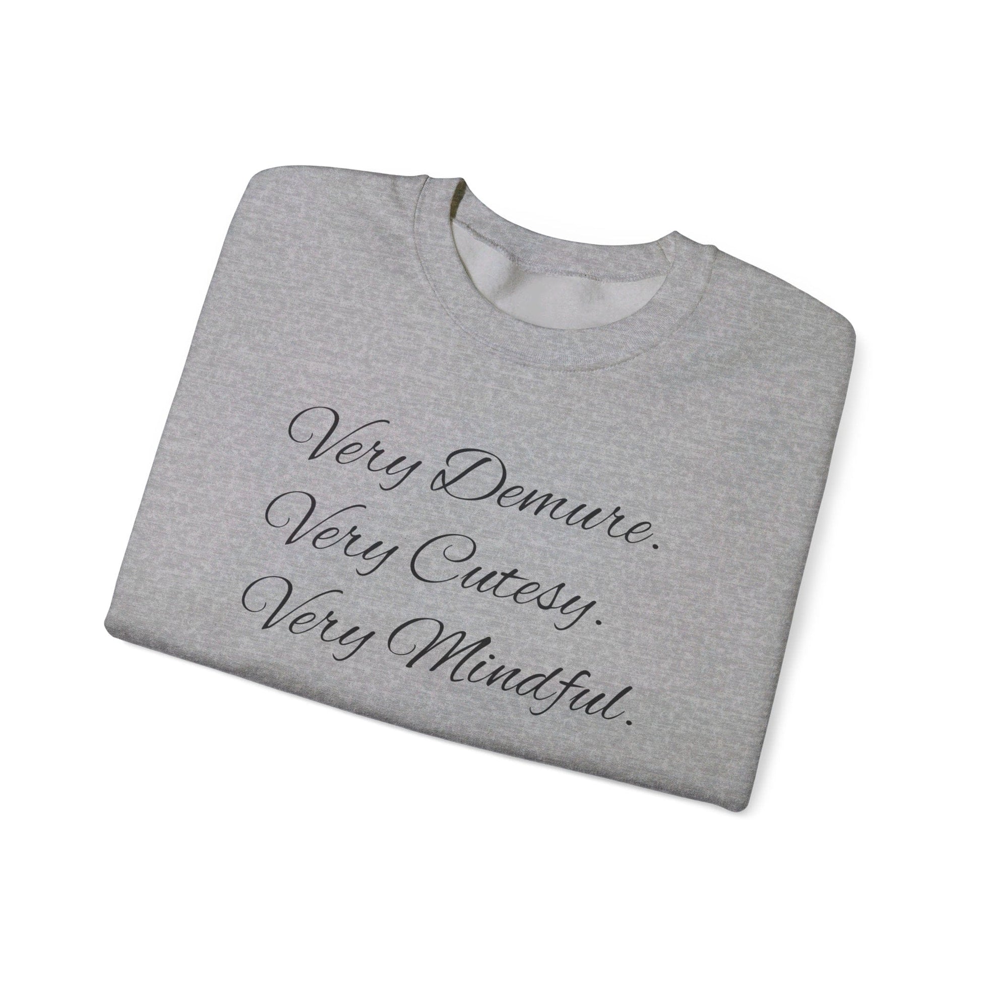 Very Demure Crewneck Sweater