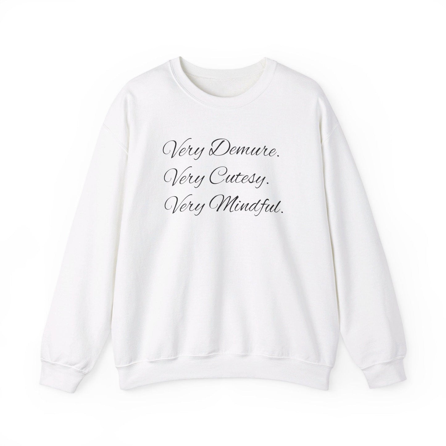 Very Demure Crewneck Sweater