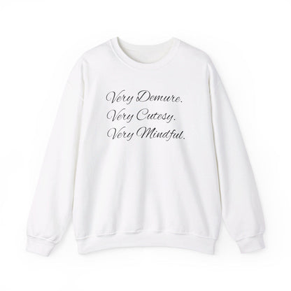 Very Demure Crewneck Sweater