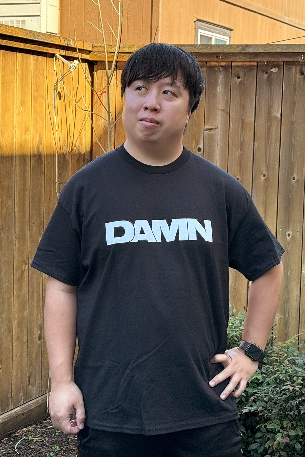 Wayne Dang: Damn Black Shirt