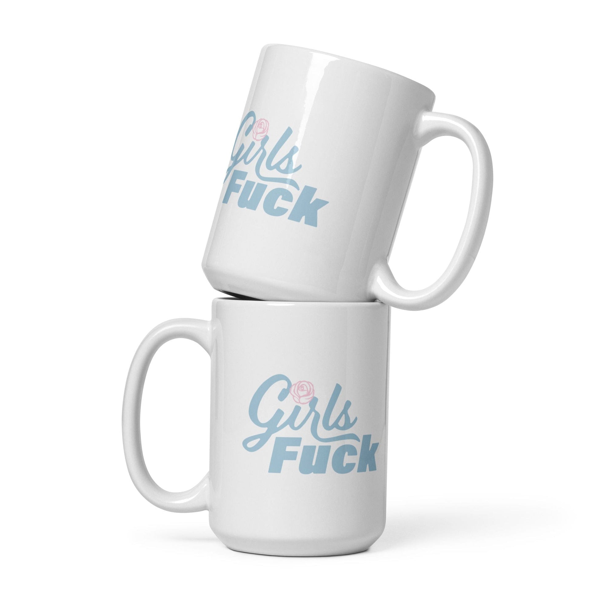 SheRatesDogs: Girls F*ck White Mug