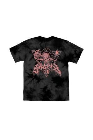 Pentagram Black Tie Dye Shirt – Fanjoy