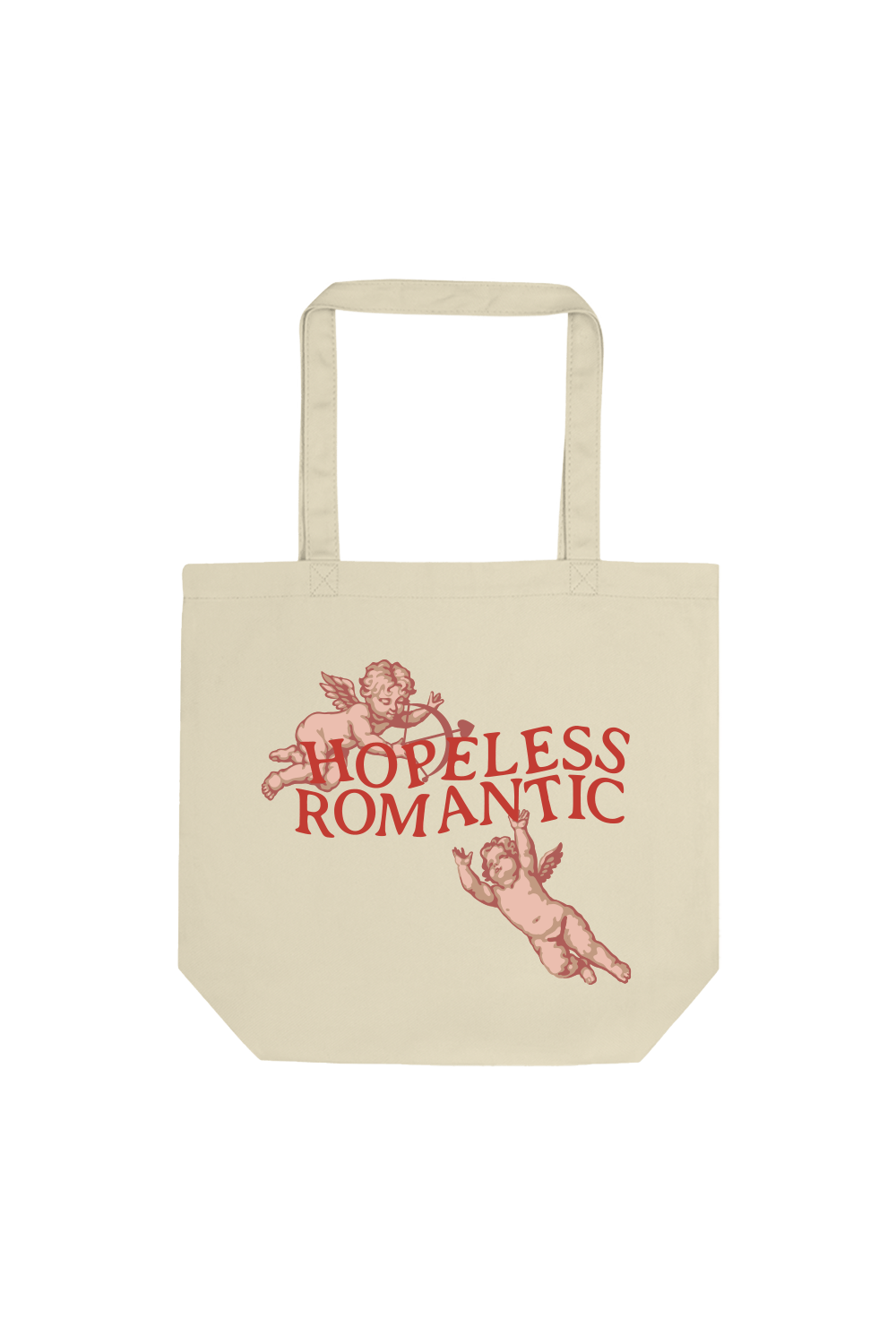 NEW Steph Bohrer: Cupid's Hopeless Tan Book Bag