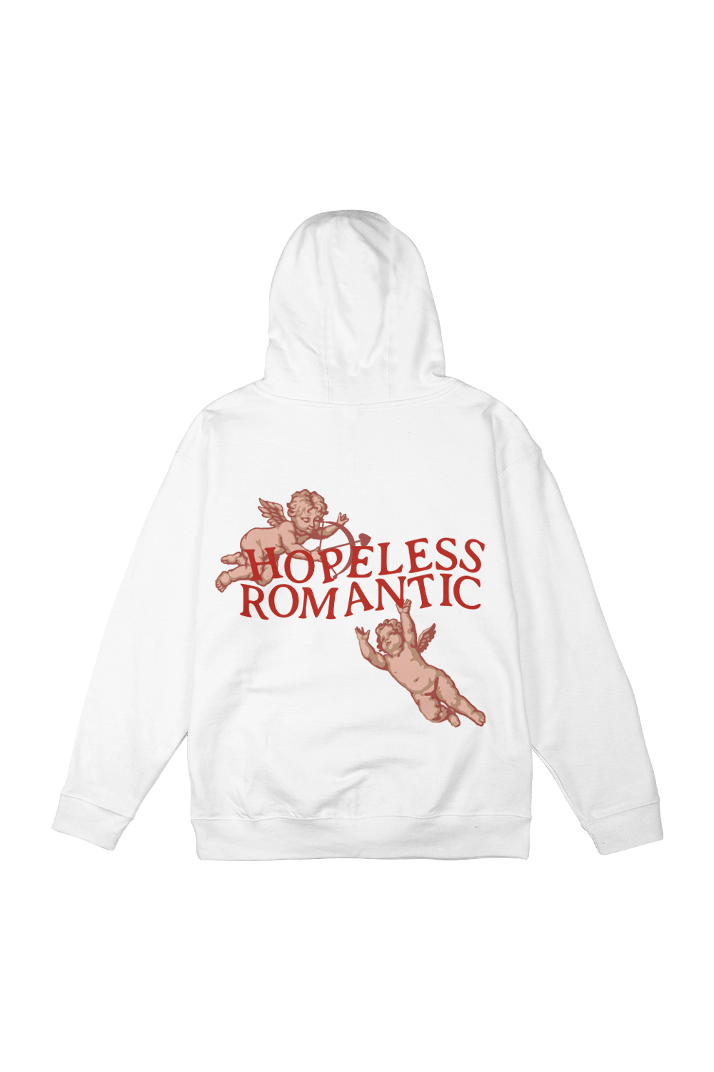 Steph Bohrer: Cupid’s Hopeless White Hoodie