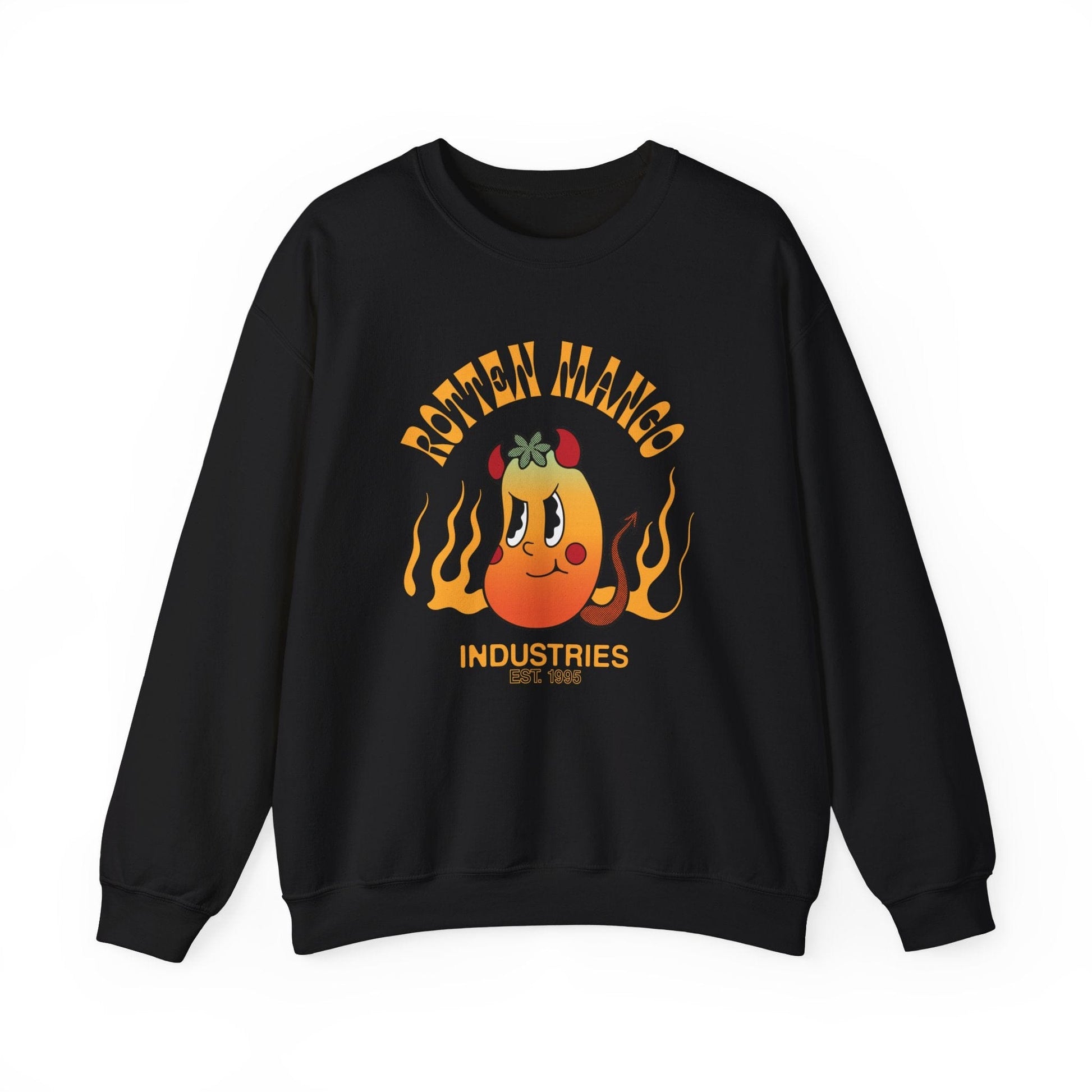 Stephanie Soo: Rotten Mango Fall Black Crewneck