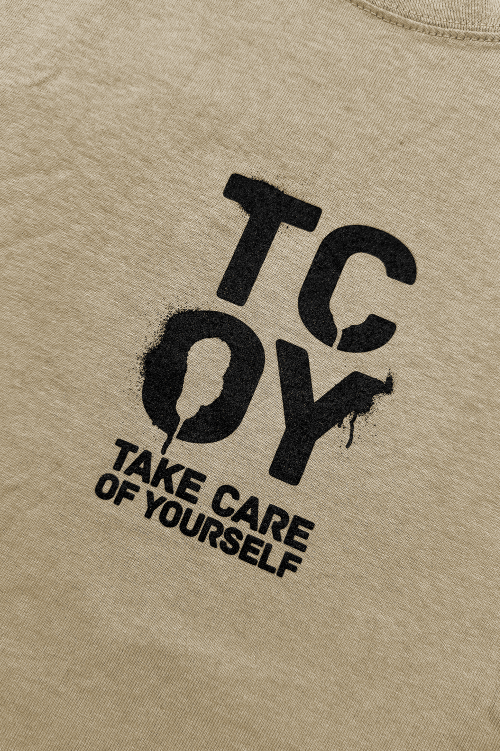 TCOY Graffiti Oatmeal Shirt