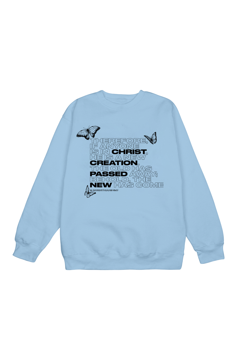 The Cordles: Transformed Light Blue Crewneck