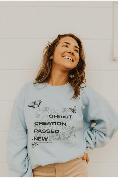 The Cordles: Transformed Light Blue Crewneck