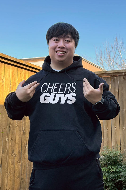 Wayne Dang: Cheers Guys Black Hoodie