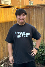 Wayne Dang: Shake Shake Shake Black Shirt