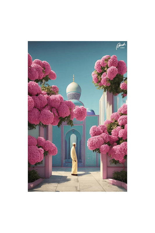 28th Ave: Mosque Garden Postcard