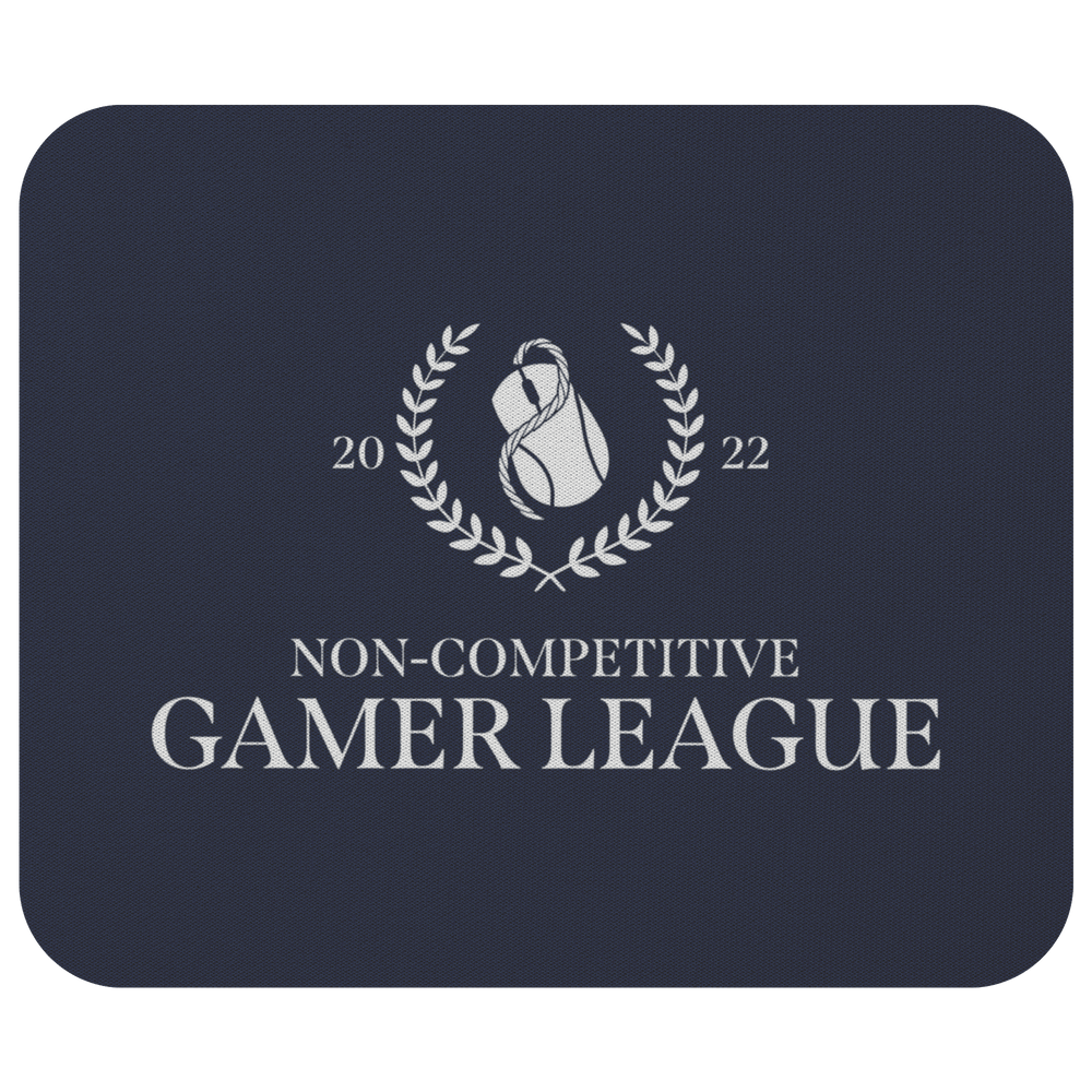 Kelsey Em: Gamer League Navy Mouse Pad