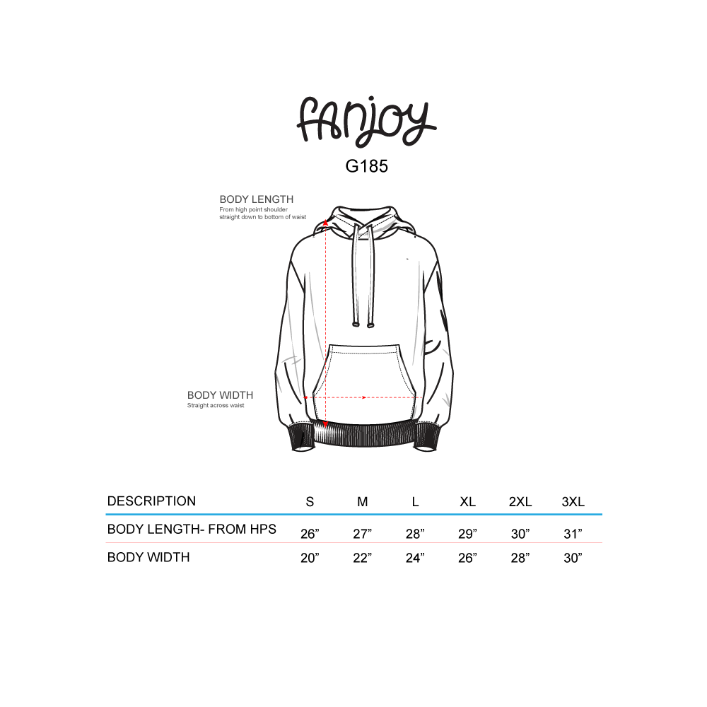 Audity Draws: Black Sketch Hoodie